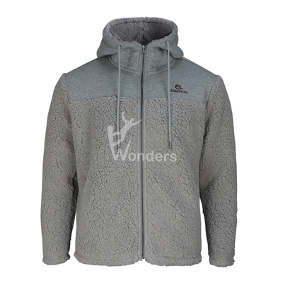 Ανδρικό 100% ανακυκλωμένο σακάκι Sherpa Fleece Υβριδικό Σχεδιασμό